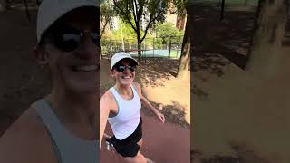 speed workout training for the new york marathon runner marathontraining [upl. by Thurstan466]