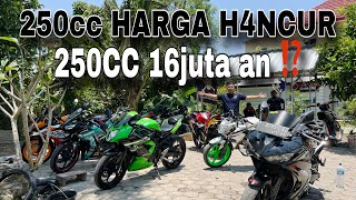 MOTOR 250CC HARGA SEPERTI MATIC CUKUP 16juta500 bosku [upl. by Anitniuq]