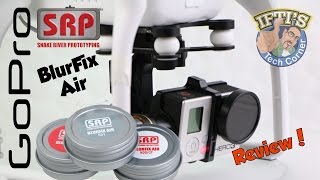 SRP BlurFix Air Filters for GoPro Hero 33 amp DJI Phantom 2 REVIEW [upl. by Laks]