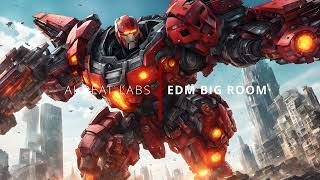 EDM BIG ROOM DANCE OF THE TITAN  100 AI GENERATED MUSIC  MIX FOR STUDY RELAXING amp WORK  1 HOUR [upl. by Joacima]