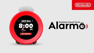 Nintendo Sound Clock Alarmo – Announcement Trailer [upl. by Denby413]