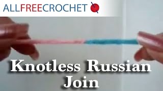 How to Make a Knotless Russian Join [upl. by Eimmij]