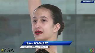 Ester Schwarz  Free Program  Egna Spring Trophy [upl. by Cowey]