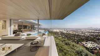 Stunning Bellgave House in Hollywood Hills by SAOTA amp Woods  Dangaran  CONCEPTUAL DESIGN [upl. by Ordnasil]