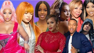 ‼️Ice Spice VS Nicki Minaj BEEF by Munchkins amp Barbz Tiny amp TI face allegations Destiny Child reu [upl. by Adlesirg]