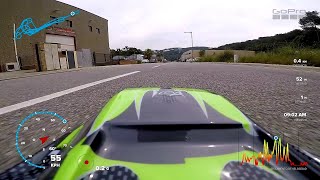 RC Nitro Car Top Speed  GoPro POV [upl. by Aniretac]