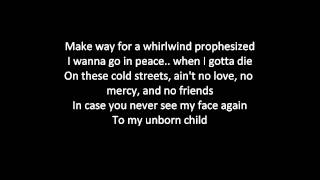 Tupac LETTER TO MY UNBORN CHILD LyricsXwmv [upl. by Ahaelam]