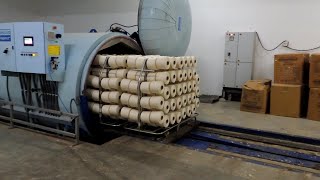 Amazing Process Of Cotton In HighTech Spinning Mill  Cotton Yarn Manufacturing Process [upl. by Cox]