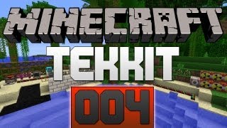 Lets Play Minecraft TEKKIT 004  Der Gummibaum [upl. by Selda]