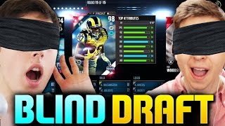 HE GOT TROLLED BLIND DRAFT AND PLAY MADDEN 16 DRAFT CHAMPIONS VS TDPRESENTS [upl. by Jane374]