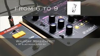 Waldorf Streichfett  Chorus Challenge pt 1 TC Electronic Juno 60  Demo [upl. by Yesac]