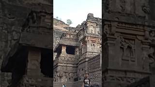 ELLORA CAVES  AURANGABAD  INDIA  historical viralvideo [upl. by Aihsitan]