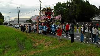 大溜辨天祭 本祭試楽 笠田新田 411 [upl. by Rubbico]