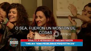 El audio completo de la hermana de Thelma Fardin en el que explica que Darthés no la violó [upl. by Aitret]