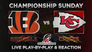 Bengals vs Chiefs Live Play by Play amp Reaction [upl. by Delmer]