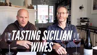 Nero DAvola vs Nerello Mascalese Tasting Sicilian Wine [upl. by Wemolohtrab]