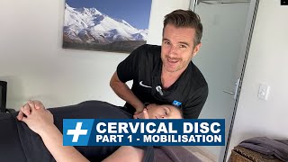 Physio Treatment for Cervical Disc Pain  Tim Keeley  Physio REHAB [upl. by Deden]