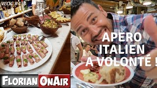 APERO ITALIEN avec ANTIPASTI à VOLONTE   VLOG 430 [upl. by Meredeth223]