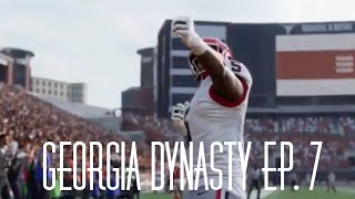 A GAME FOR THE AGES IN A TOP 5 MATCHUP VS TEXAS  Georgia Bulldogs College Football 25 Dynasty Ep 7 [upl. by Luisa]