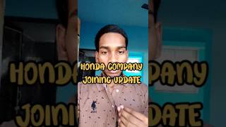 URGENT NOTICE FROM HONDA COMPANY 8th10 th minivlog hondacompany honda jobvacancy bangaluru [upl. by Leanora]