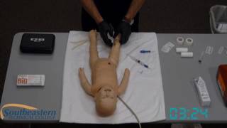 NREMT  AEMT Pediatric Intraosseous Infusion [upl. by Branen475]