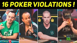 16 Things You Should NEVER Do At The Poker Table [upl. by Ettevroc431]