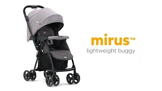 Joie mirus™  Lightweight Pushchair That Sits Both Ways  For Newborns amp Toddlers [upl. by Gunter743]