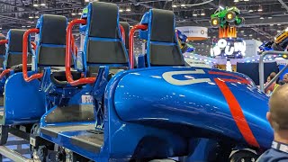 Top Thrill 2 Train Reveal at IAAPA expo 2023 [upl. by Sivlek]