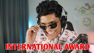 Mythpat Wins International Streamy Awards 2021  His Reaction  Mythpat Streamy Awards  shorts [upl. by Erait]