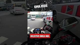 EL COLECTIVO ME ENCIERRA EMARIDE MOTOVLOG COLECTIVO TRANSITO BIKER BAJAJ [upl. by Bain]