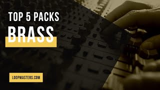 Top 5  Best Brass Sample Packs on Loopmasters  Sax Horn Trumpet Loops Samples Sounds [upl. by Frick]