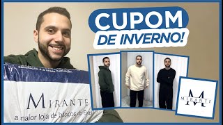 CUPOM DISPONÍVEL  UNBOXING III MIRANTE cupom lojamirante [upl. by Yasu406]