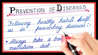 What are prevention of diseases in english  List of prevention of disease [upl. by Lienaj]