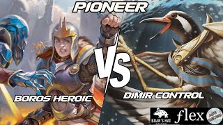 Boros Heroic VS Dimir Control MTG Pioneer [upl. by Wayne]