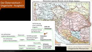 17 Der „Österreichisch – Ungarische  Ausgleich“ [upl. by Nosniv]