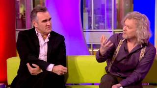 Morrissey interview BBC The One Show CLOSING 44 wwwvivamozcom [upl. by Anaujnas243]