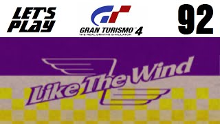 Lets Play Gran Turismo 4  Part 92  Extreme Events  Like the Wind [upl. by Bennir]