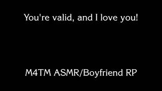 M4TM  M4M ASMR Comfort for gender dysphoria Boyfriend RP [upl. by Ahsykal]