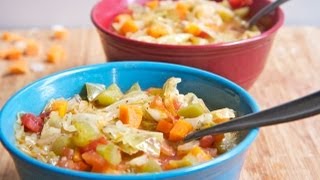 10 lbs in 1 week Cabbage Soup Diet Recipe AKA Wonder Soup [upl. by Clementis101]