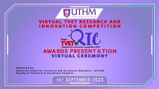 TVET Research and Innovation Competition TVETRIC 2023 Awards Ceremony [upl. by Bois]