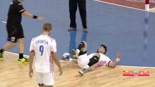 Germany v Croatia Handball Mens [upl. by Anneehs]