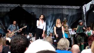 Empfang Conchita Wurst Bad Mitterndorf quotCalifornia Dreamin´quot ConchitaBM [upl. by Asilana]