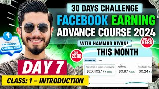 Day 7 of 30 Days 1000 from Facebook Monetization Challenge  Class 1  Introduction [upl. by Darraj]