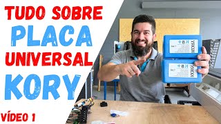 Instalação de PLACA UNIVERSAL Kory para AR CONDICIONADO [upl. by Adiasteb]