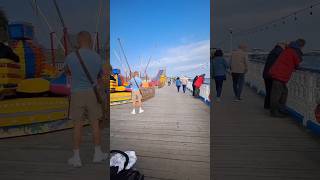 Llandudno pier in North Walesllandudnowalesuktravelwalestravelbeechshortsvideo [upl. by Haleelahk]