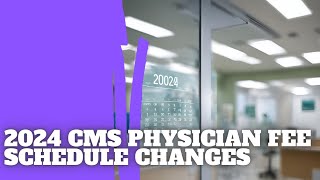 2024 CMS Physician Fee Schedule Changes Revealed Impacts on Reimbursement amp Budgeting [upl. by Issy302]