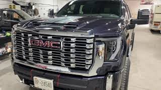 GMC Sierra HD hood scoop removal [upl. by Phyllida51]