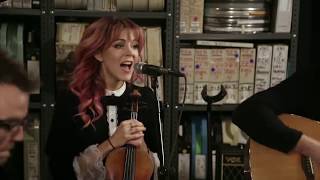 Lindsey Stirling sings  Warmer in the Winter [upl. by Devin]