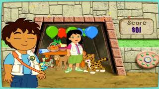 Go Diego Go Diegos Puzzle Pyramid Gameplay [upl. by Orlanta]