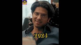 20122024 Dulquer Salmaan evolution 2012 2024 dulquersalmaan evolution shorts luckybhaskar [upl. by Jentoft]